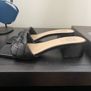 Vince Camuto Block Heel Slide Sandal (Size 9 1/2)